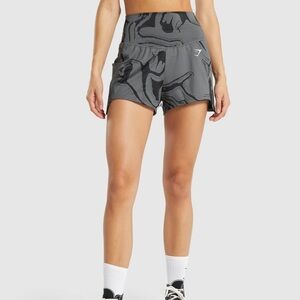 Gymshark Medium power jacquard women’s shorts EUC
